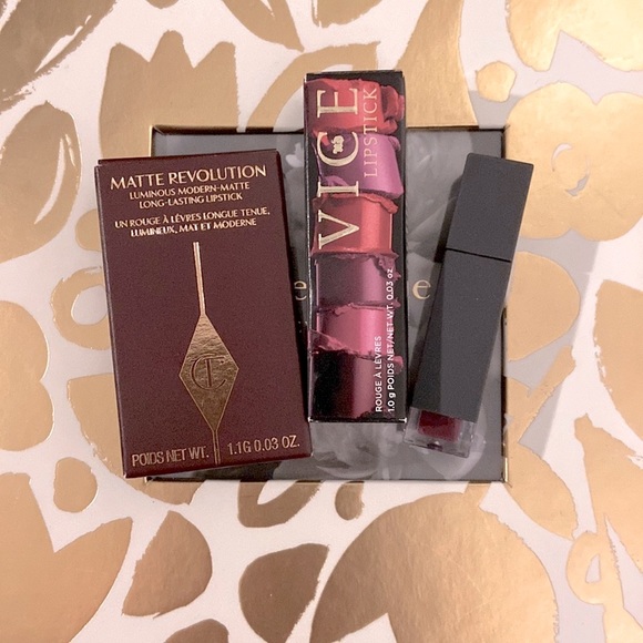 Sephora Other - 2/$35 NEW Charlotte Tilbury, Urban Decay, Bite Beauty lipstick bundle